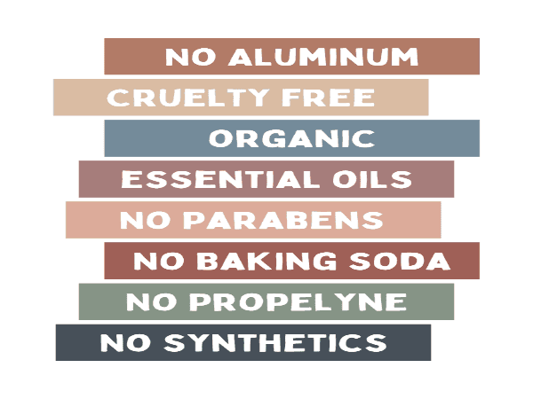 ORGANIC DEODORANT- PEPPERMINT FRAGRANCE - FOR MEN